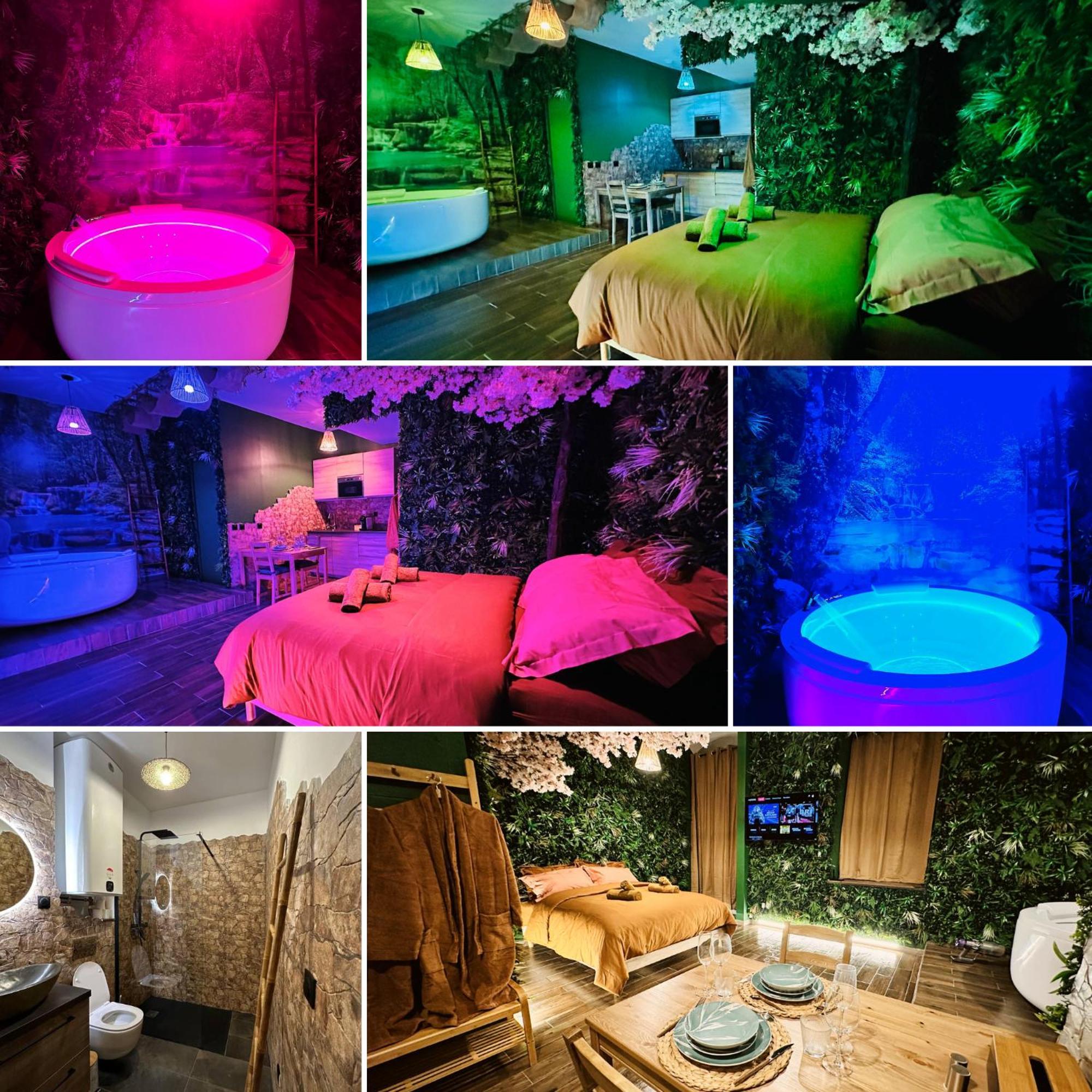 Narbnb - Jungle Suite - Jacuzzi - Centre - Clim Narbona Exterior foto